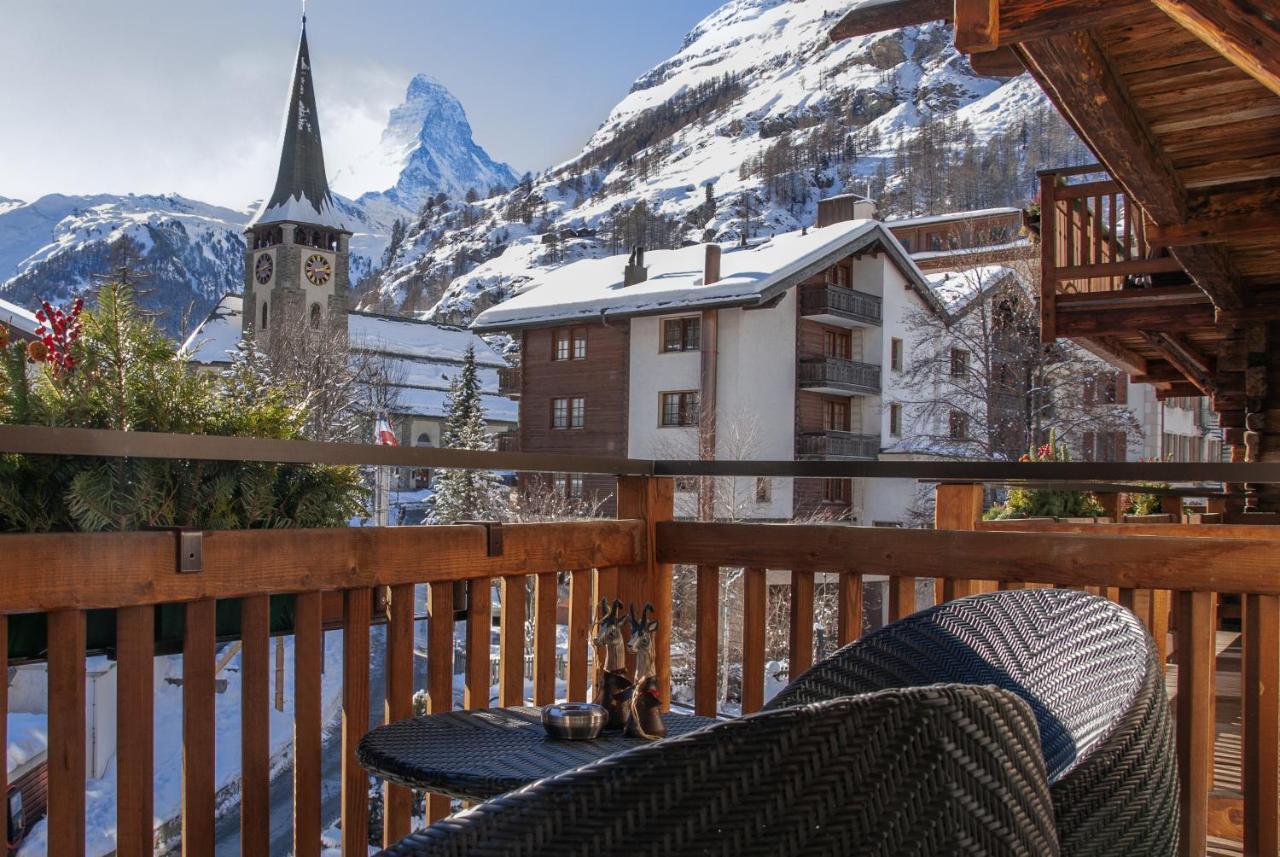 Matterhorn Lodge Boutique Hotel & Apartments Церматт Экстерьер фото